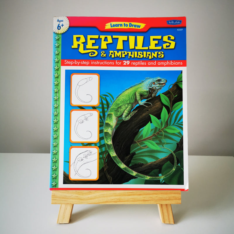 Learn to Draw Reptiles and Amphibians